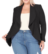 Load image into Gallery viewer, Women’s Open Front Blazer
