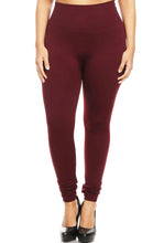 Load image into Gallery viewer, High Waisted Fleece Leggings
